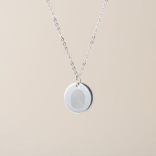 Forever Fingerprint Pendant Necklace