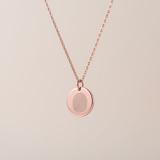 Forever Fingerprint Pendant Necklace